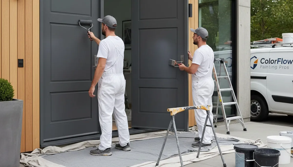 Professional door painting service by expert house painters in San Jose, CA