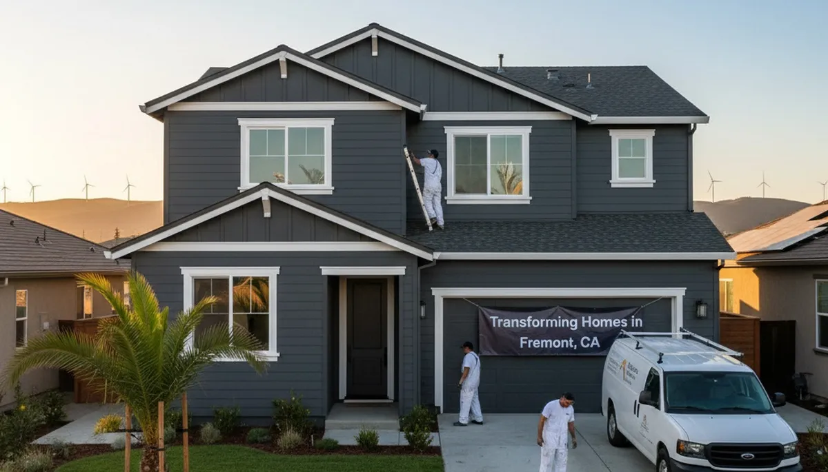 House painting services in San Jose, CA for residential exterior and interior painting projects
