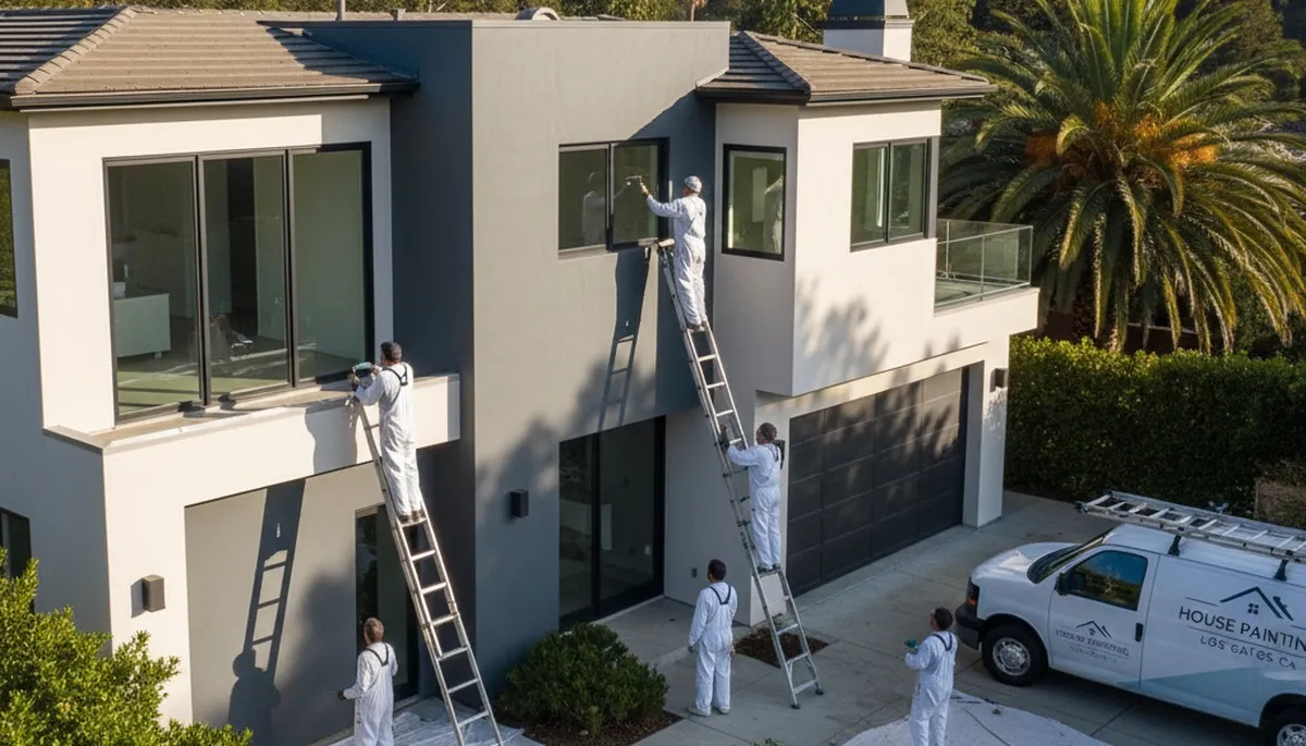 House painters in San Jose, CA providing professional interior and exterior painting services