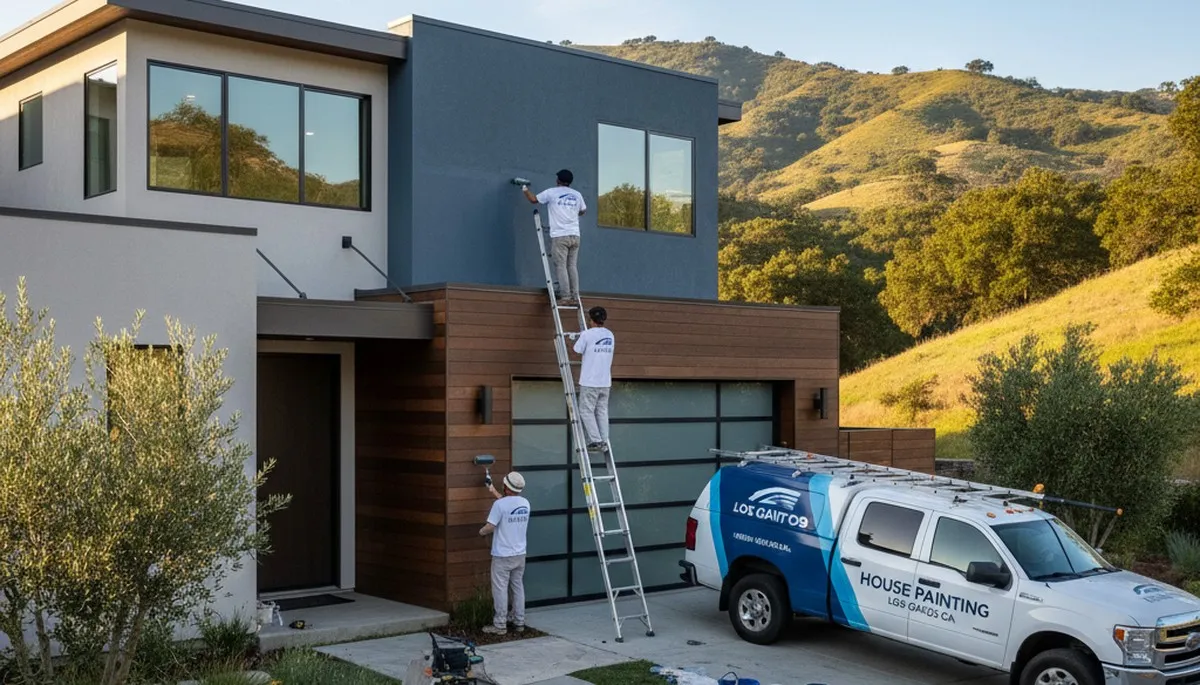 House painting services in San Jose, CA for residential exterior and interior home painting