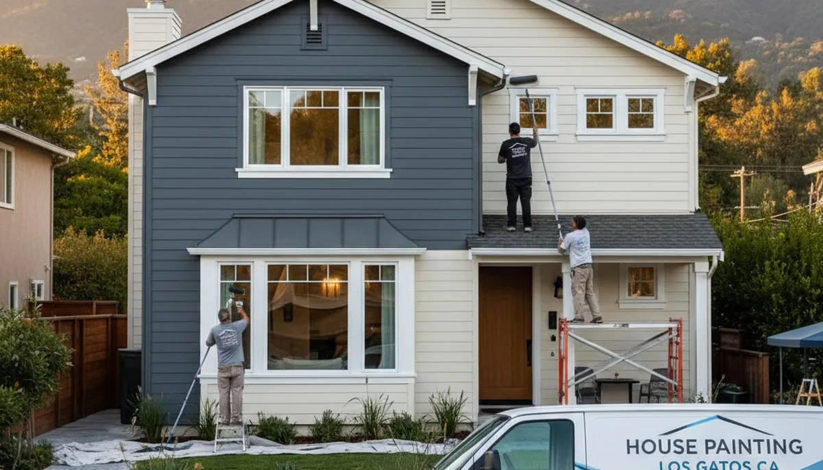 Professional house painting services in San Jose, CA for residential exterior and interior projects