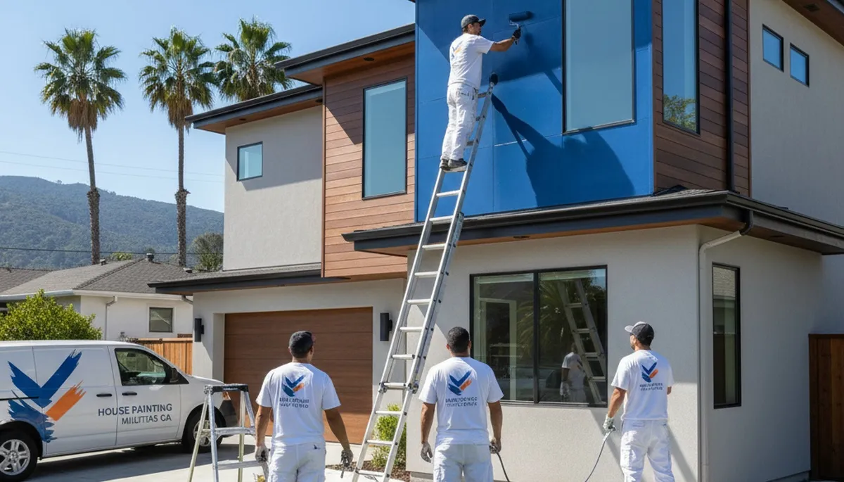 Professional house painting services in San Jose CA by expert residential painters