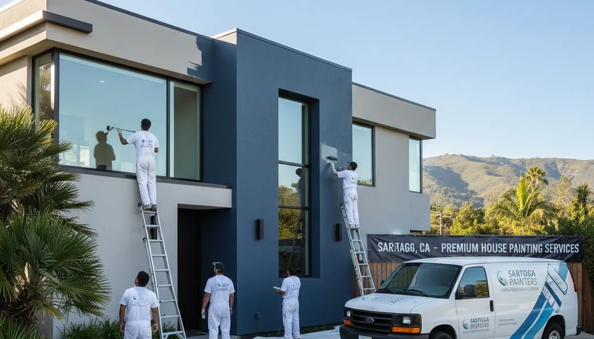 San Jose, CA house painting service by Paints San Jose for interior and exterior residential projects