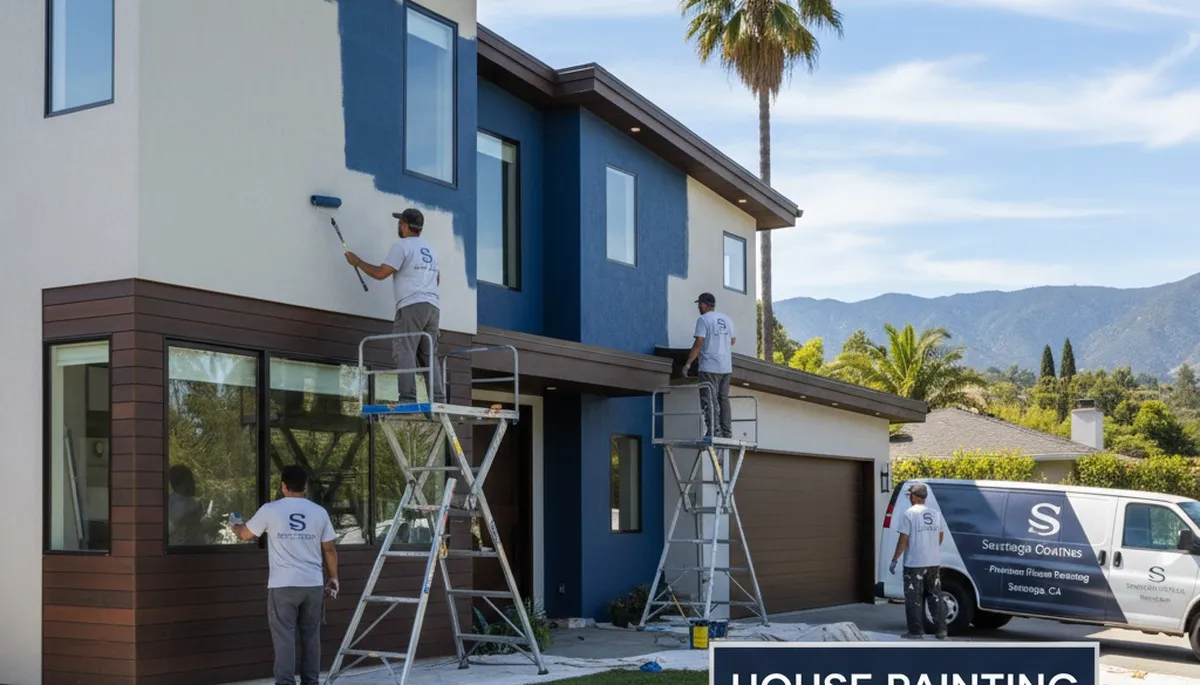 House painters in San Jose, CA providing professional interior and exterior painting services